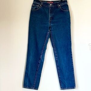 Vintage Levi's Classic Relaxed 550 Blue Tapered Jeans - Size: 12